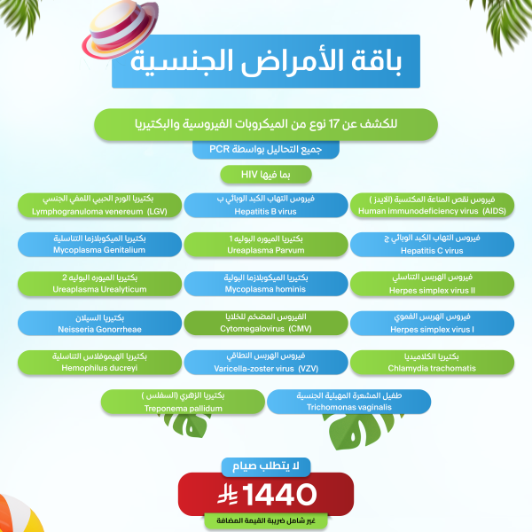 باقة الامراض الجنسية
