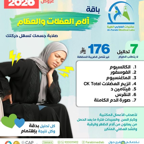 باقة آلام العضلات والعظام