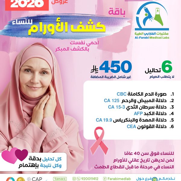 باقة كشف الأورام للنساء