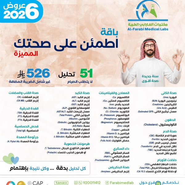 باقة اطمئن على صحتك المميزة