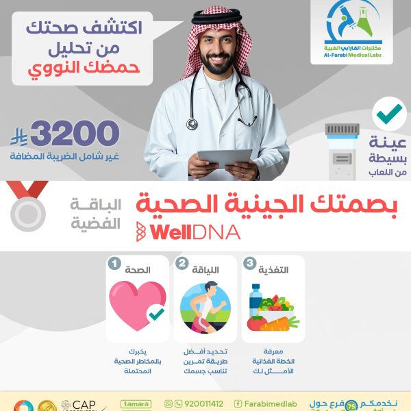 باقة فحص حمضك النووي