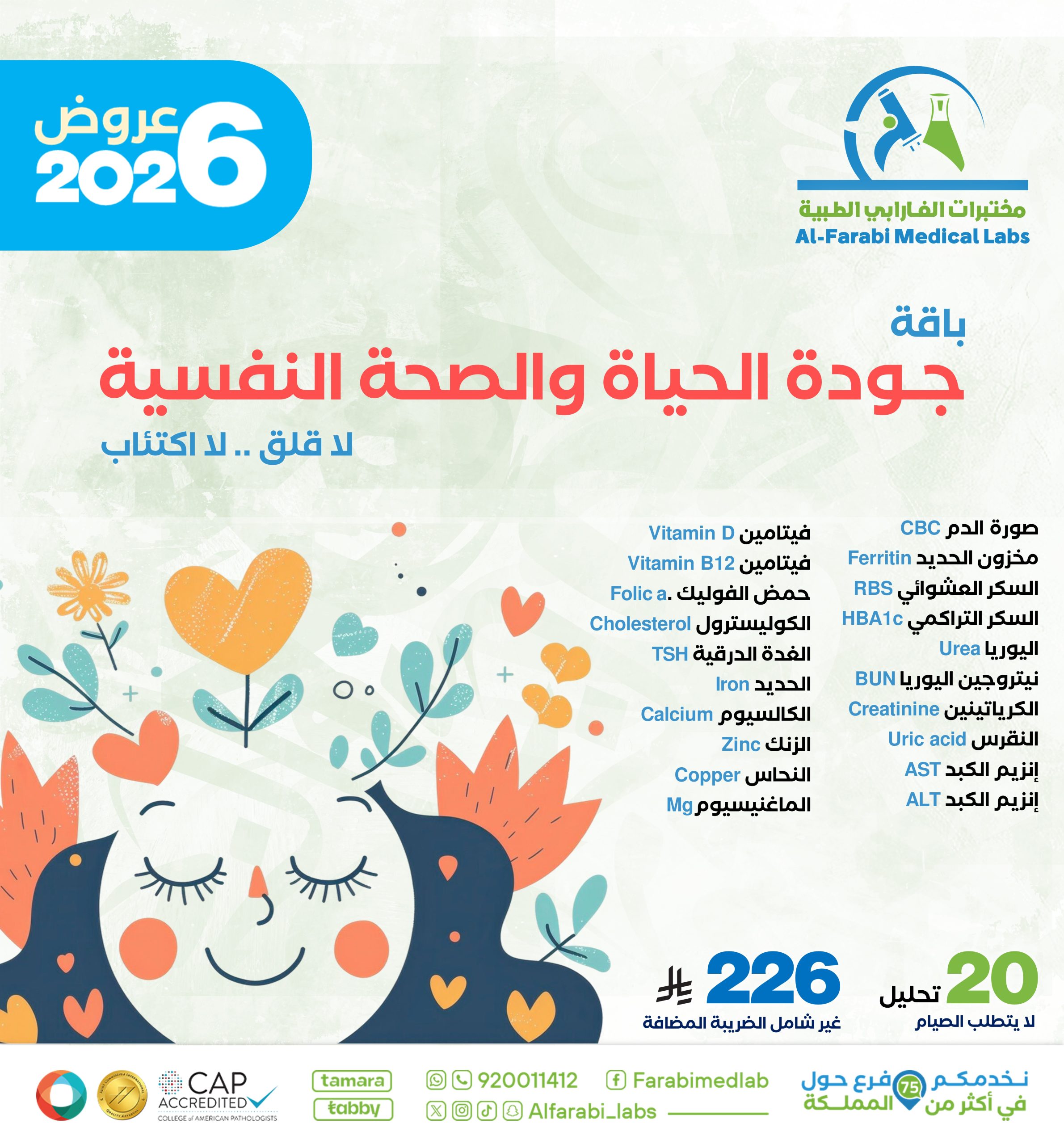 باقة جودة الحياة و الصحة النفسية