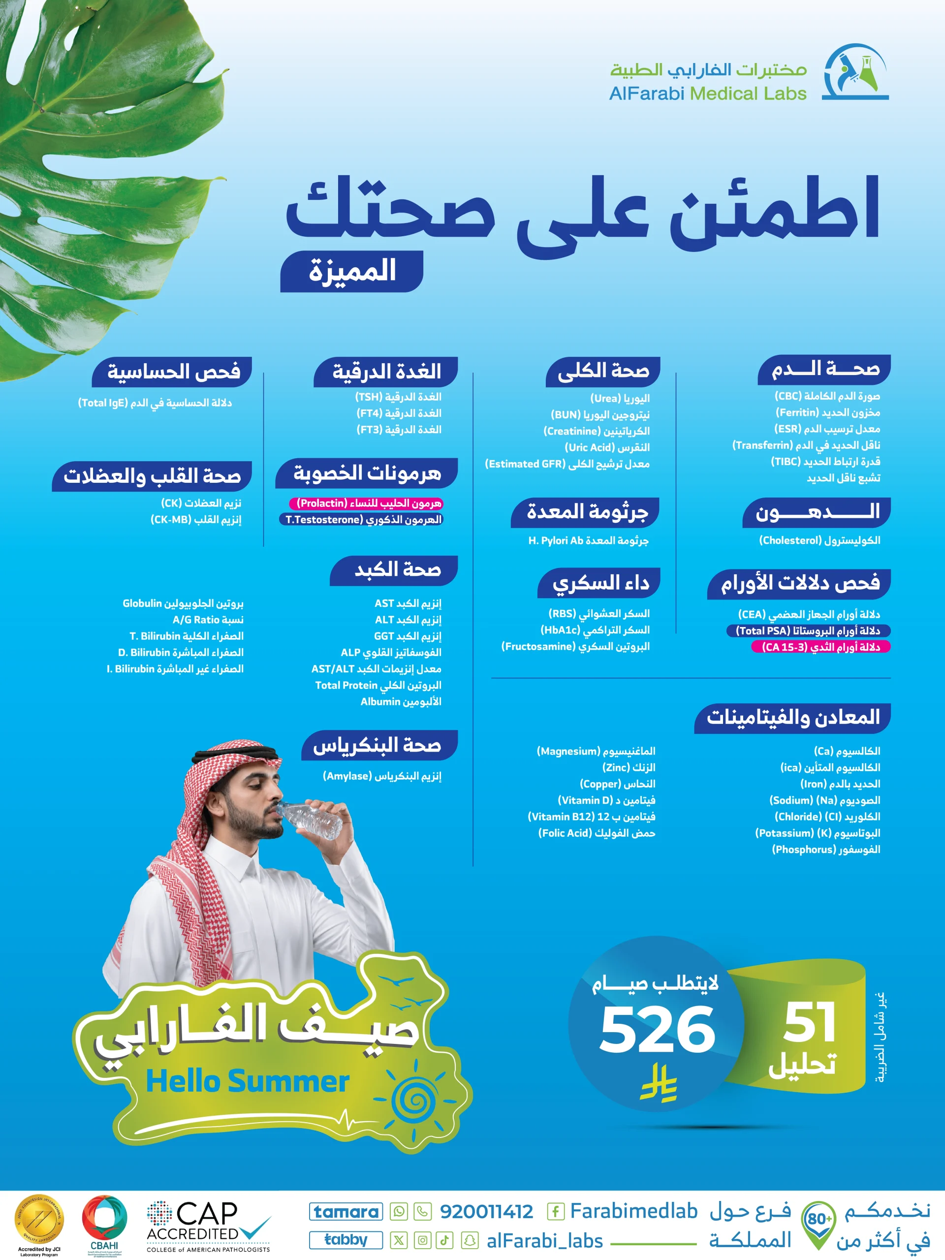 باقة اطمئن على صحتك المميزة