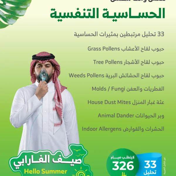 باقة الحساسية التنفسيه