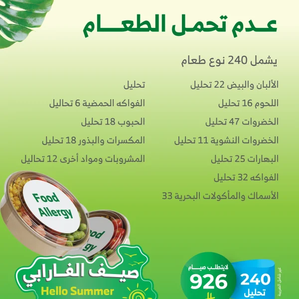 باقة عدم تحمل الطعام