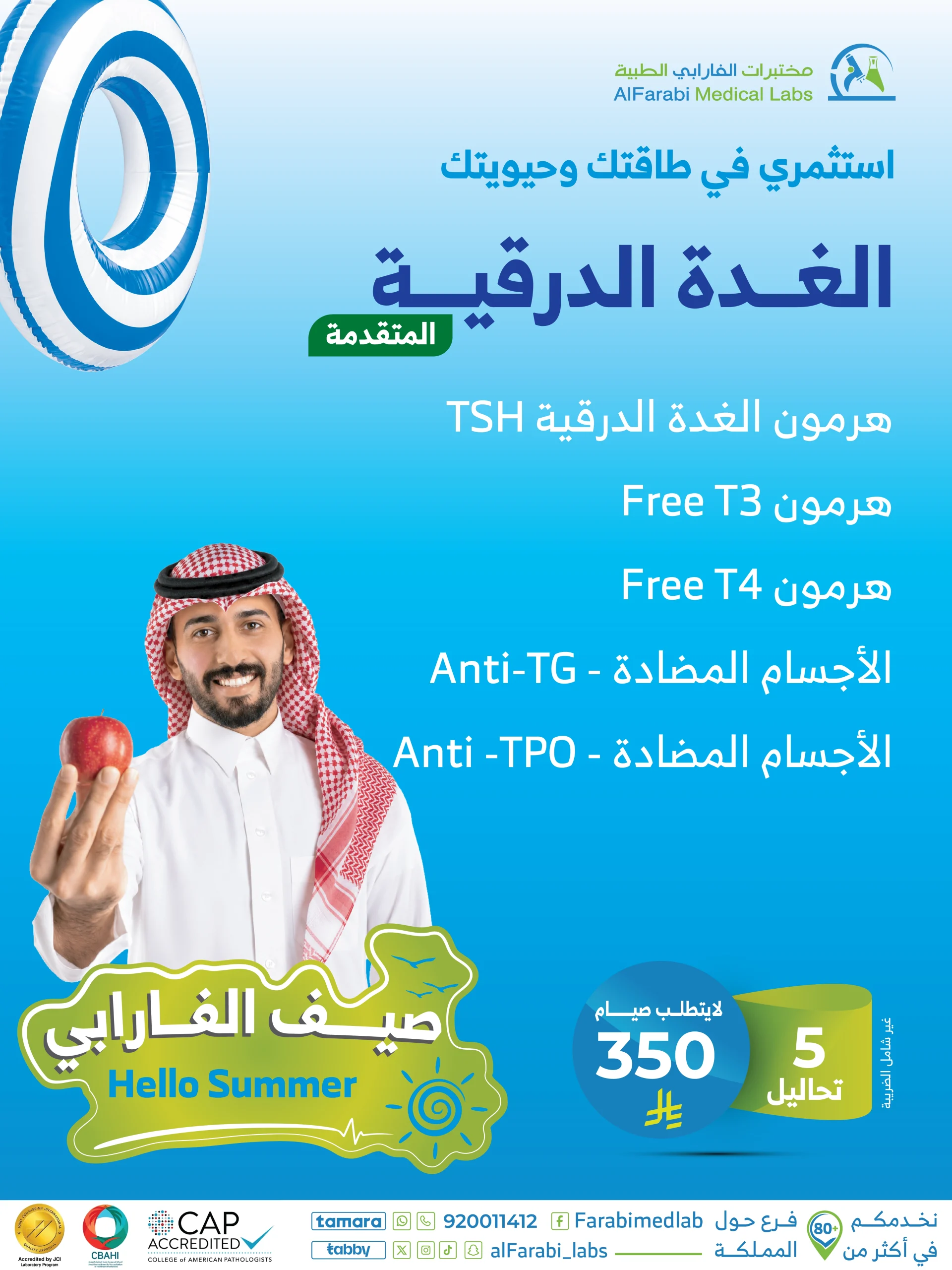 باقة الغدة الدرقية المتقدمة