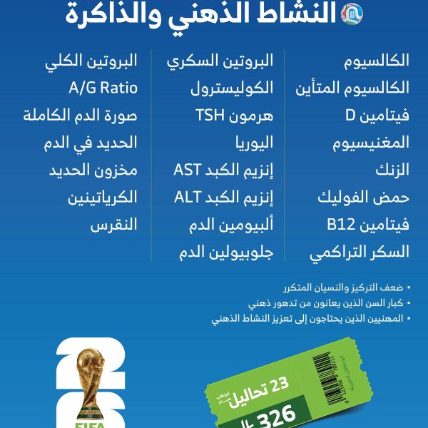 باقة النشاط الذهنى و الذاكرة