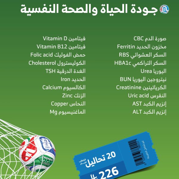 باقة جودة الحياة و الصحة النفسية